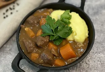 Picture of the Beef in the black stuff  recipe