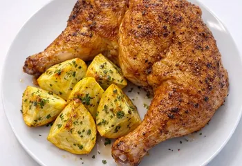 Picture of the Baked chicken and squash - low histamine recipe