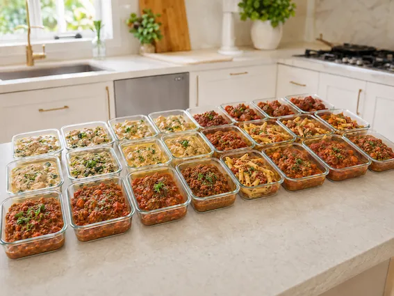 We do the cooking!