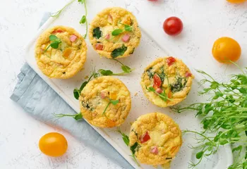 Picture of the Bacon and broccoli tarts recipe