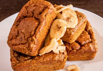 Picture of the Banana and zucchini loaves recipe